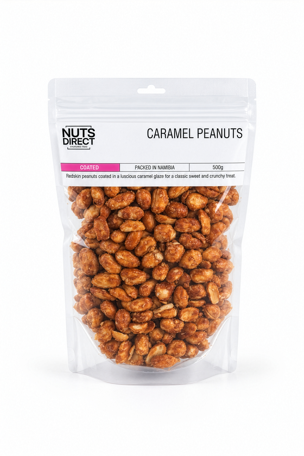 CARAMEL PEANUTS 500G