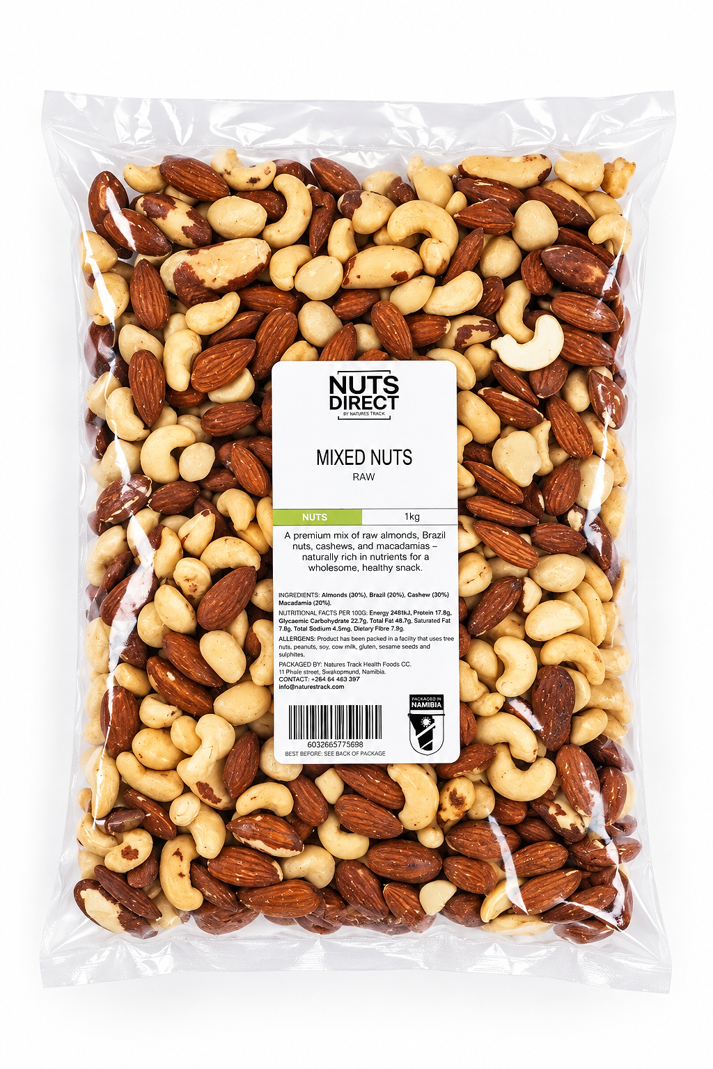MIXED NUTS RAW 1KG