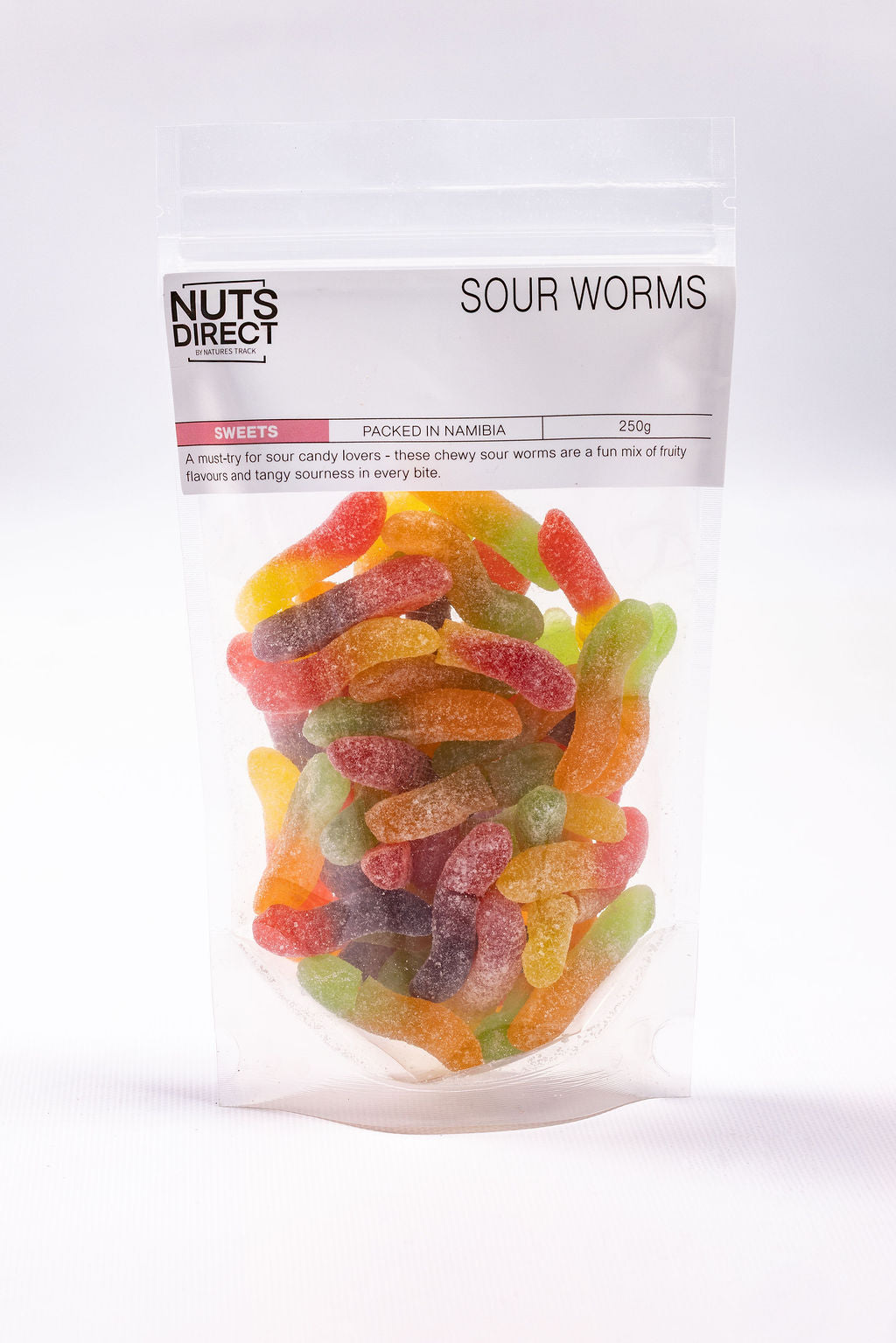 SOUR WORM JELLIES 250G