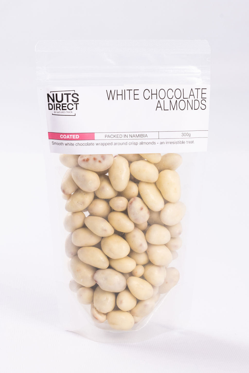 ALMOND WHITE CHOC 300G
