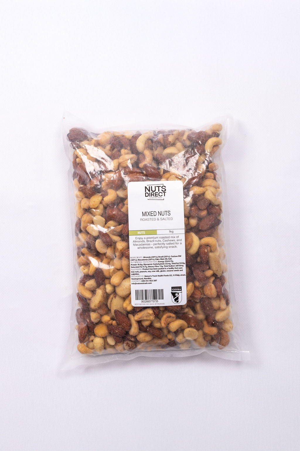 MIXED NUTS (ABCM) R&S 1KG