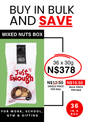 NDJ-MIXED NUTS ROAS & SAL 30GX36