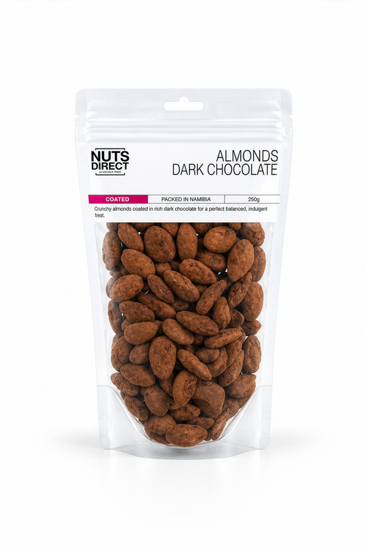 ALMOND DARK CHOC 250G