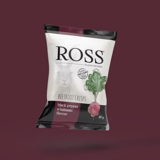 ROSS BEETROOT CRISP BLACK PEPPER & BALSAMIC 80G