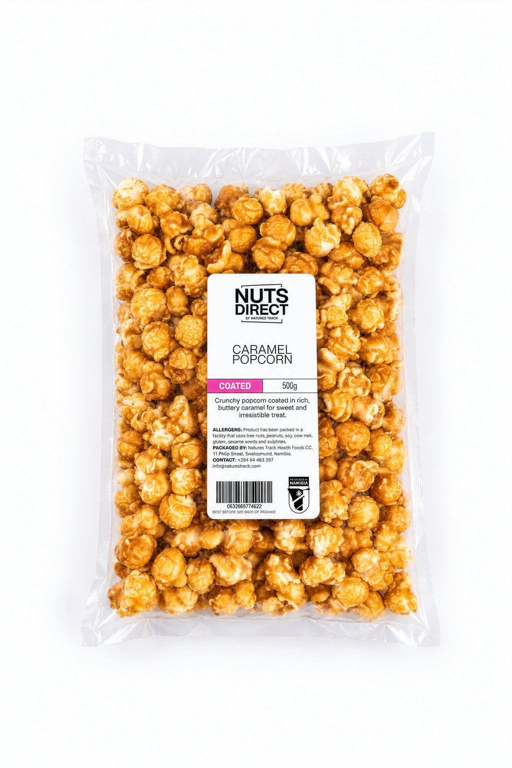 CARAMEL POPCORN 500G