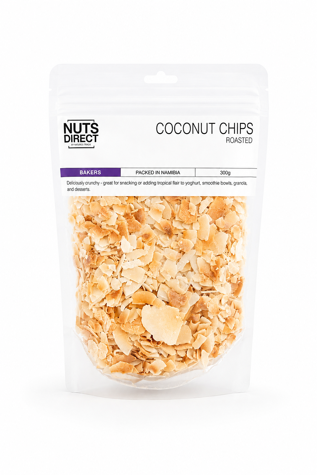 COCONUT CHIPS ROASTED 300G