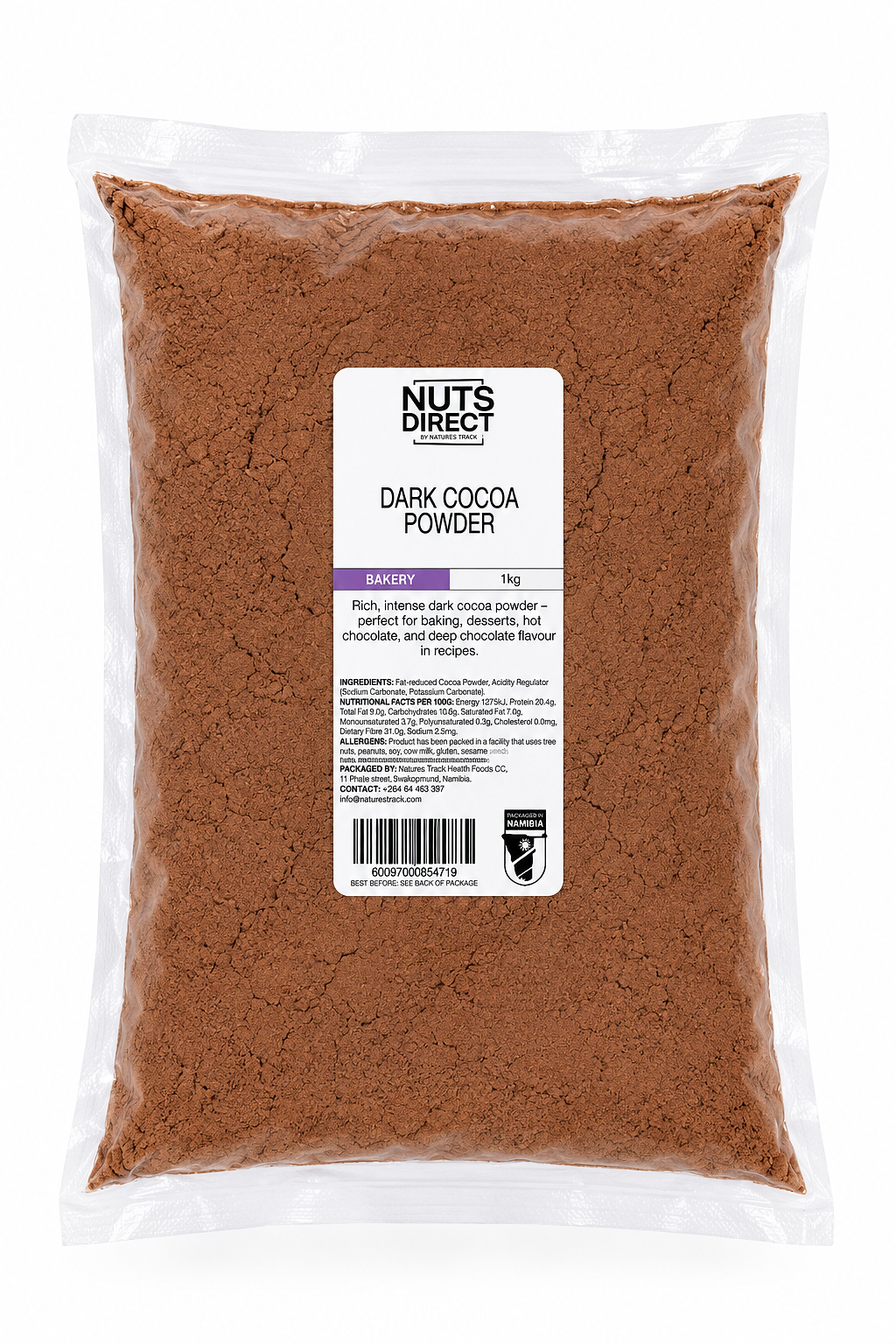 COCOA POWDER DARK 1KG