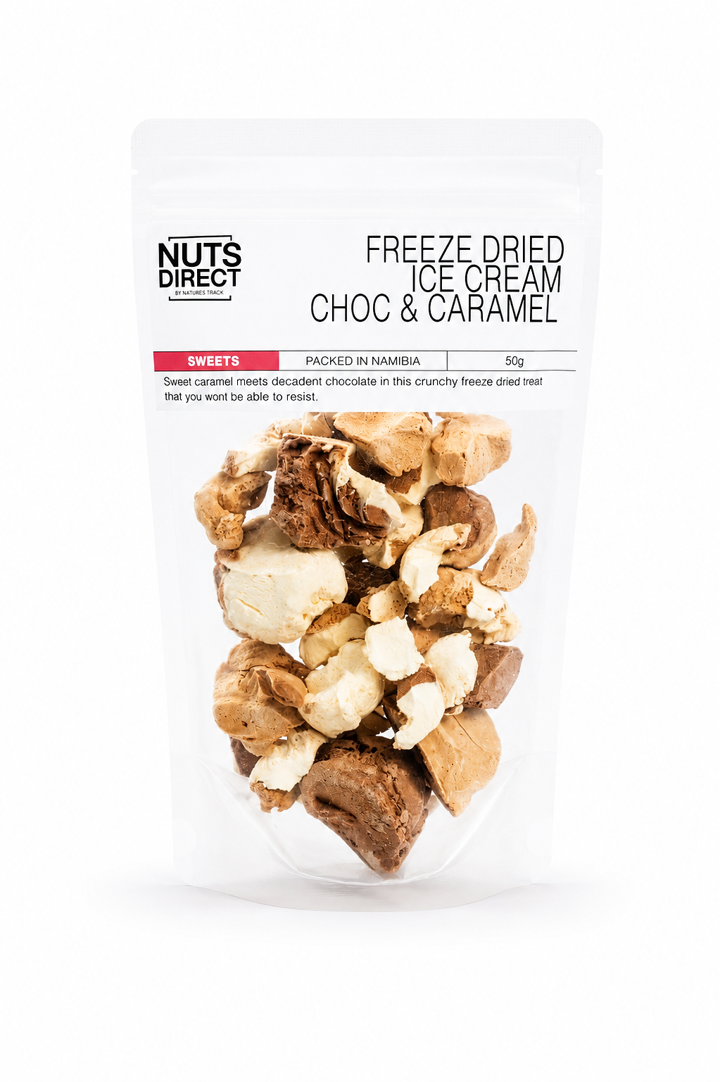 FD ICE CREAM CHOC CARAMEL 50g