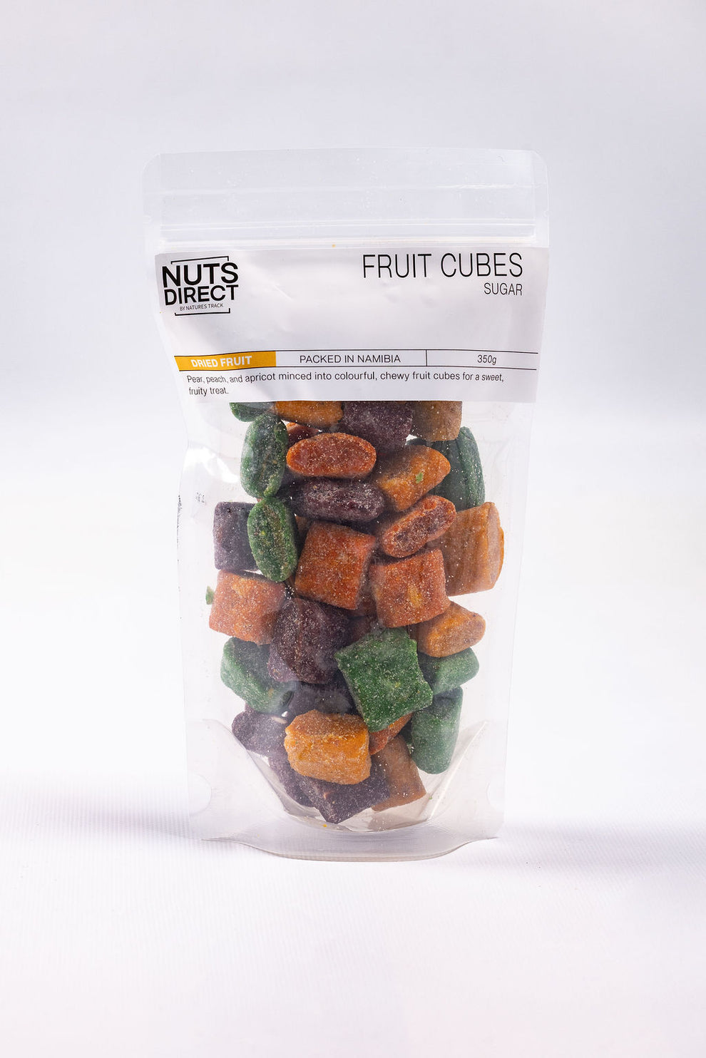 FRUIT CUBES SUGAR 350G – NUTS DIRECT