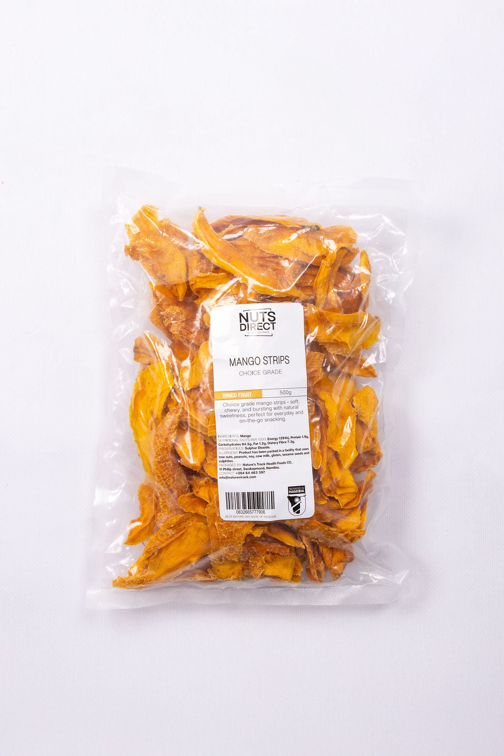 MANGO STRIPS 500G