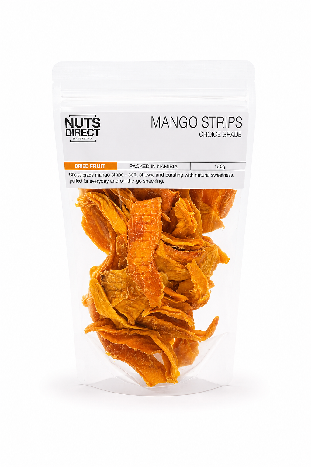 MANGO STRIPS - CHOICE GRADE 150G