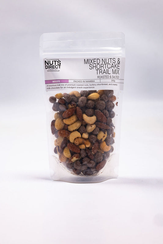 TRAIL MIX MIXED NUT SHORTCAKE 250G