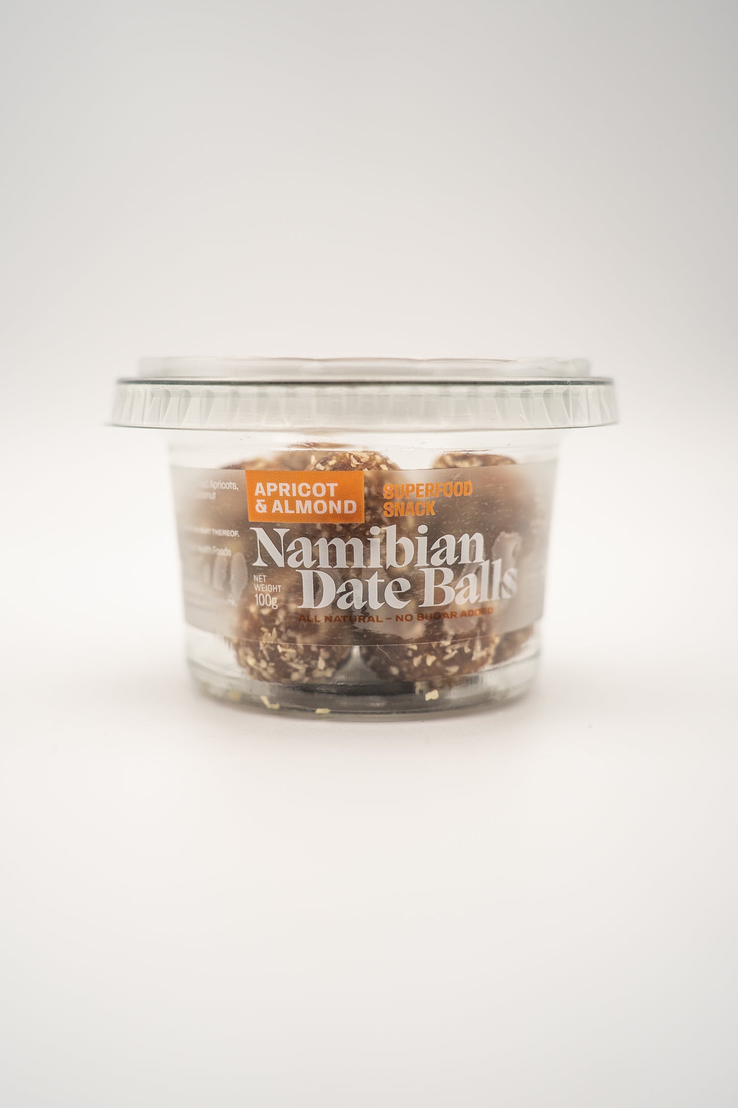 NAMIBIAN DATE BALLS APRICOT 100G