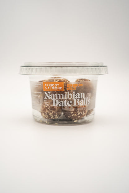 NAMIBIAN DATE BALLS APRICOT 100G