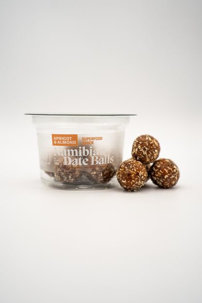 NAMIBIAN DATE BALLS APRICOT 100G