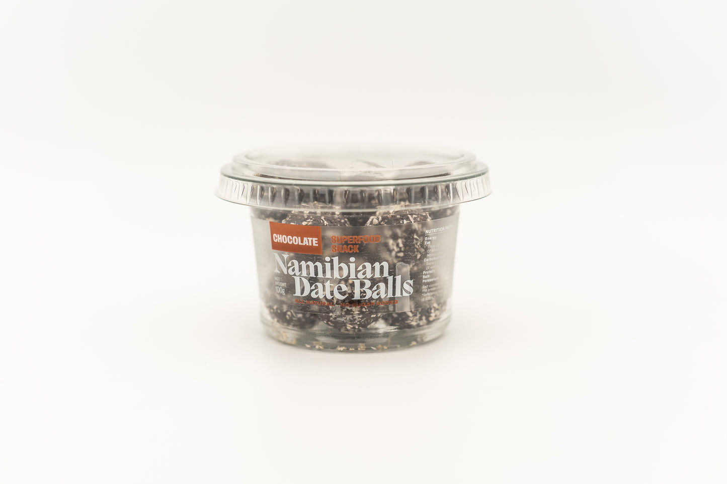 NAMIBIAN DATE BALLS CHOCOLATE 100G