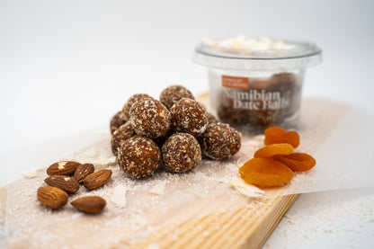 NAMIBIAN DATE BALLS APRICOT 100G