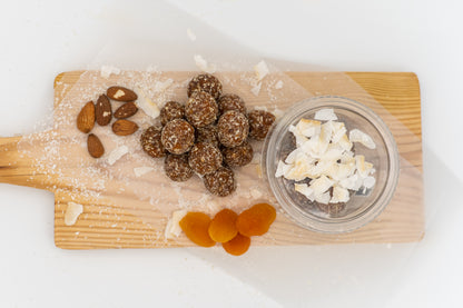 NAMIBIAN DATE BALLS APRICOT 100G