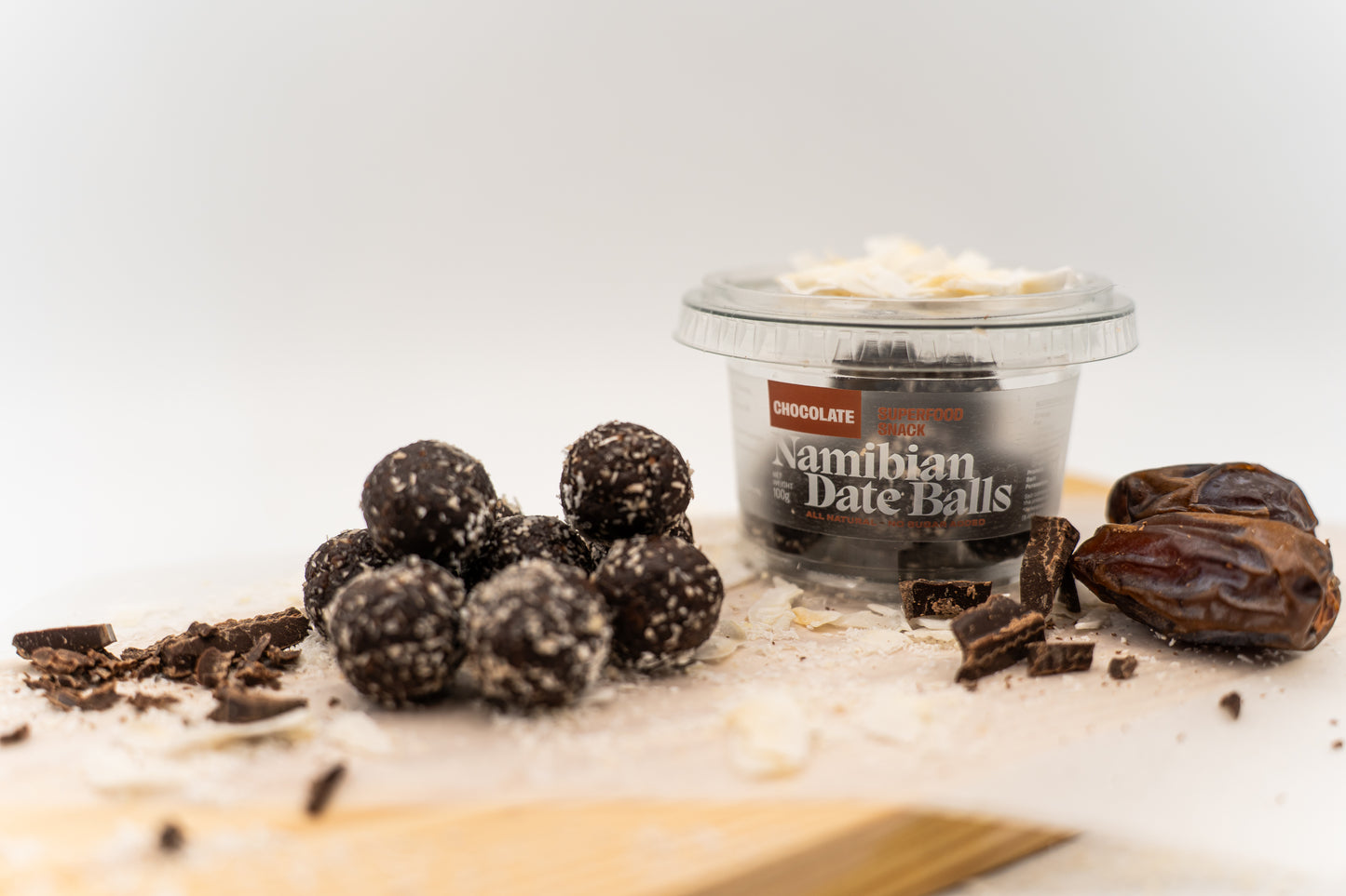 NAMIBIAN DATE BALLS CHOCOLATE 100G