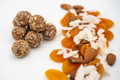 NAMIBIAN DATE BALLS APRICOT 100G