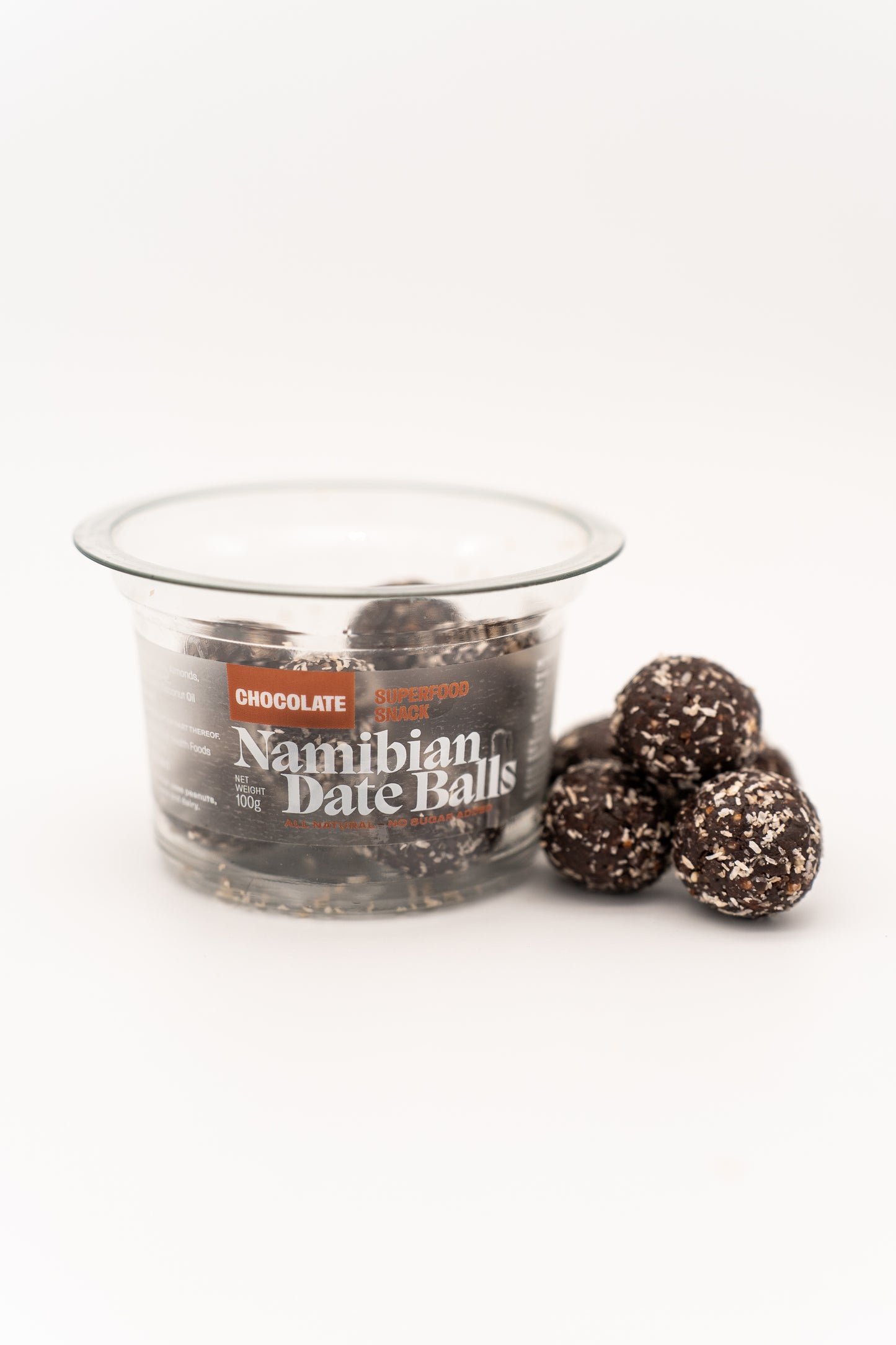 NAMIBIAN DATE BALLS CHOCOLATE 100G