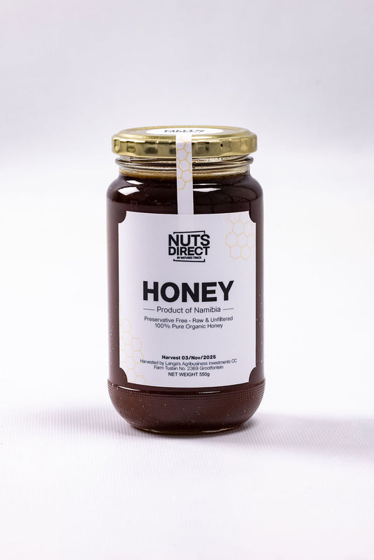 HONEY RAW 550G