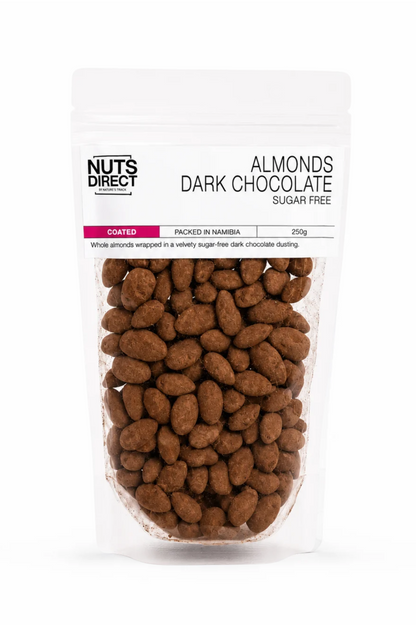 ALMOND DARK CHOCOLATE SUGAR FREE 250G