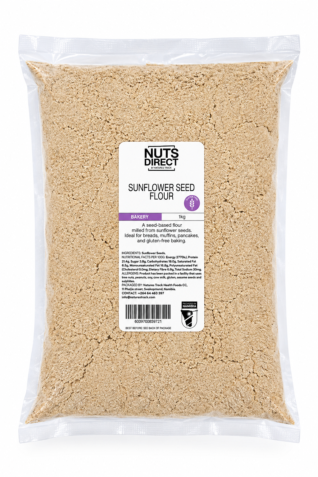 SUNFLOWER SEED FLOUR 1KG