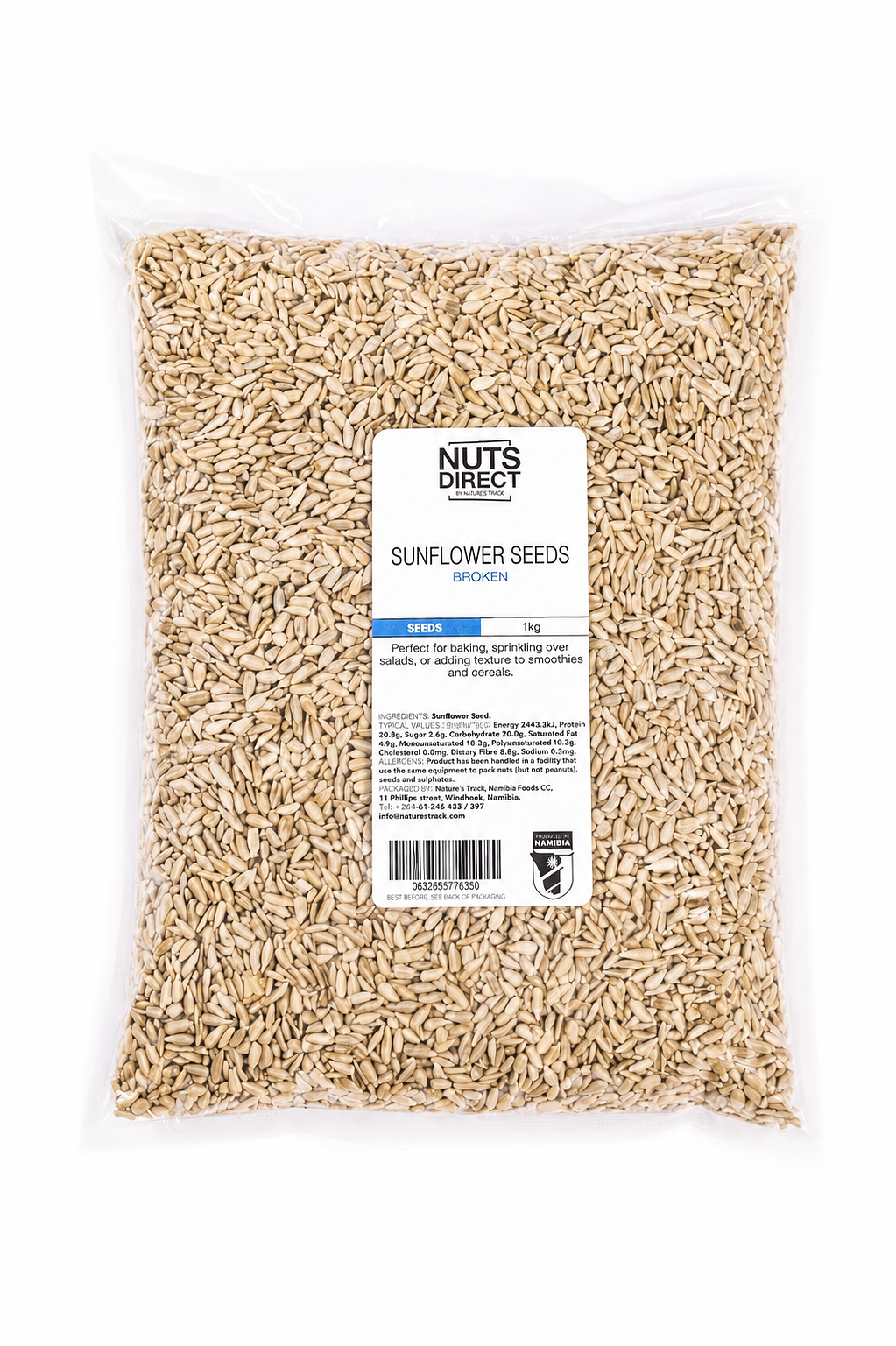 BROKEN SUNFLOWER SEEDS 1KG