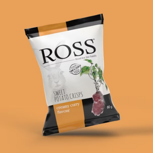 ROSS SWEET POTATO CRISP CREAMY CURRY 80G