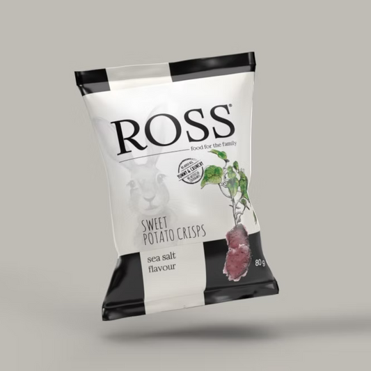 ROSS SWEET POTATO CRISP SEA SALT 80G