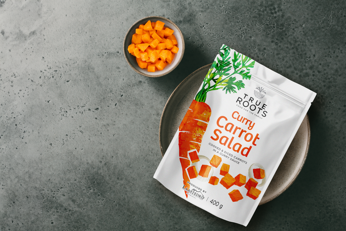 TRUE ROOTS CURRY CARROT SALAD 400G