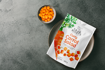 TRUE ROOTS CURRY CARROT SALAD 400G